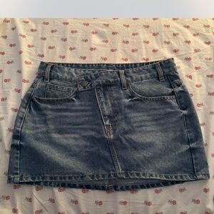 Denim Mini Skirt